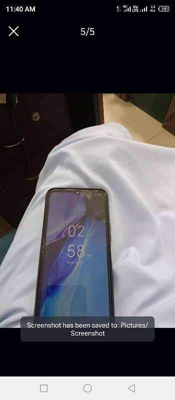 Infinix note 11 with box charger 3