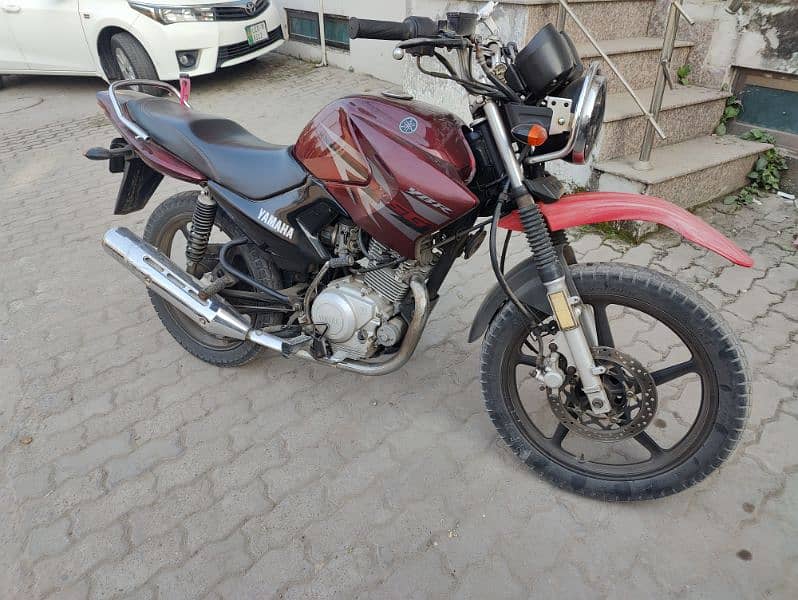 YAMAHA 125G Imported Model RED Genion condition 0