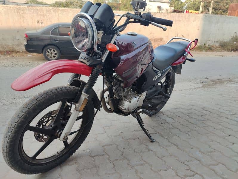 YAMAHA 125G Imported Model RED Genion condition 2