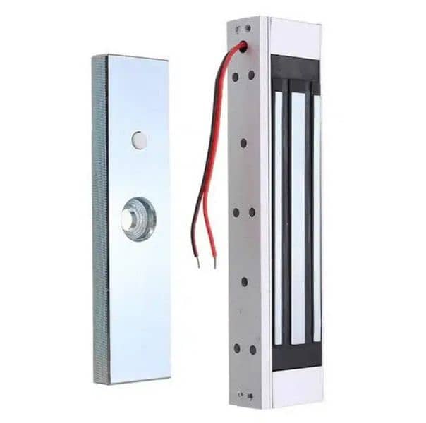 electric glass magnetic electric door lock access control system 4