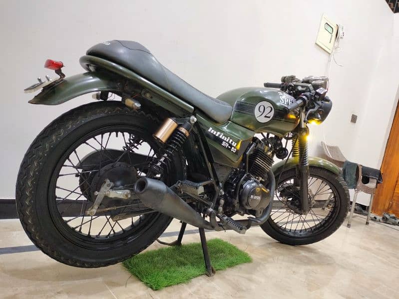 hi speed infinity 150 cc 2020 cafe racer Better Than CG 125 7