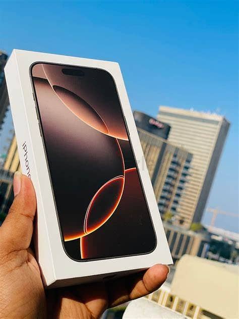 Iphone 16 Pro Max 256 GB Desert UAE Variant 1