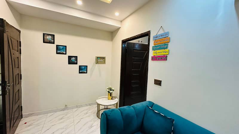 One Bed Furnished Brand New Apartment For Rent In Bahria Town, Lahore. 1