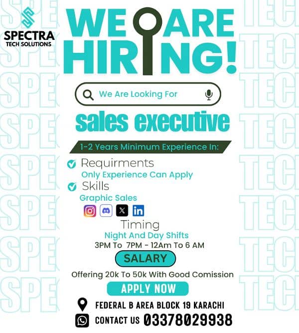 Sales Executive Need Only Experience Person Can Apply 0