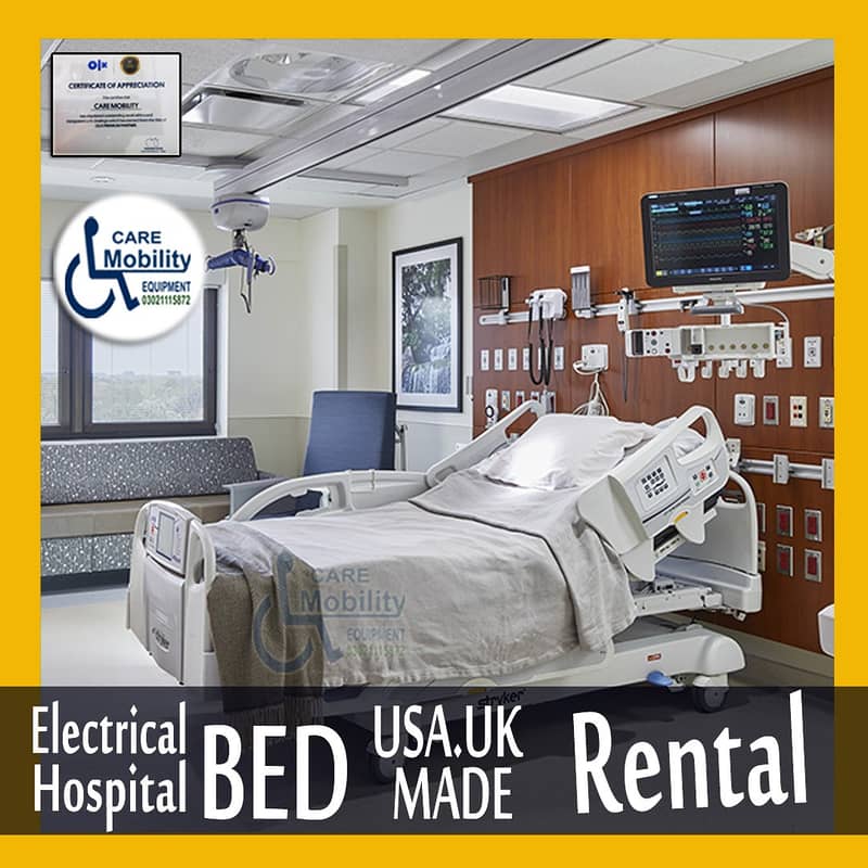 Surgical Bed , Hospital Bed , Patient Bed , Electric bed on Rent 10