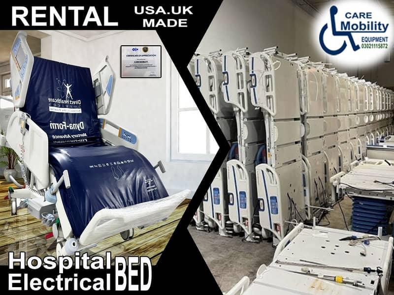 Surgical Bed , Hospital Bed , Patient Bed , Electric bed on Rent 13