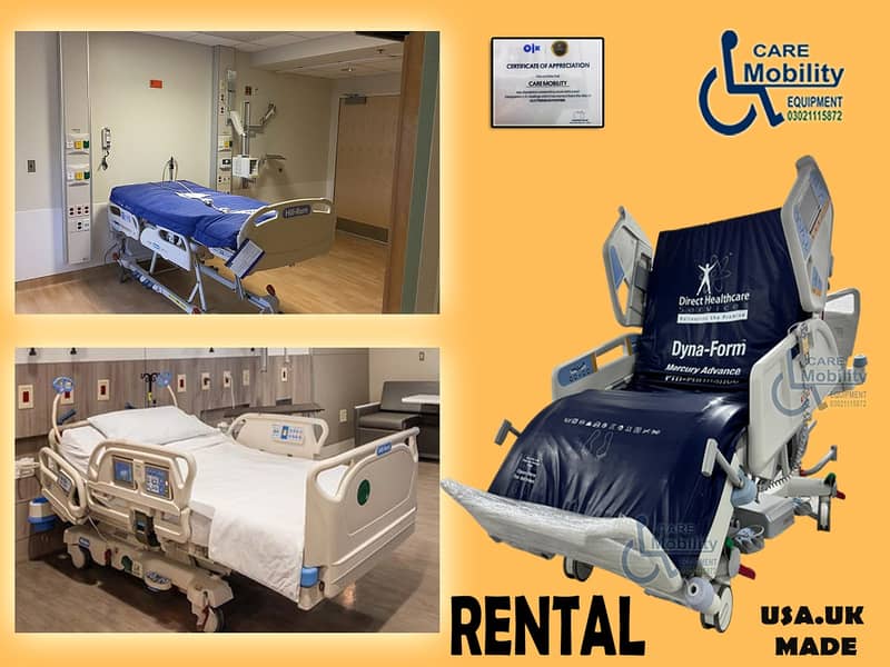 Surgical Bed , Hospital Bed , Patient Bed , Electric bed on Rent 14