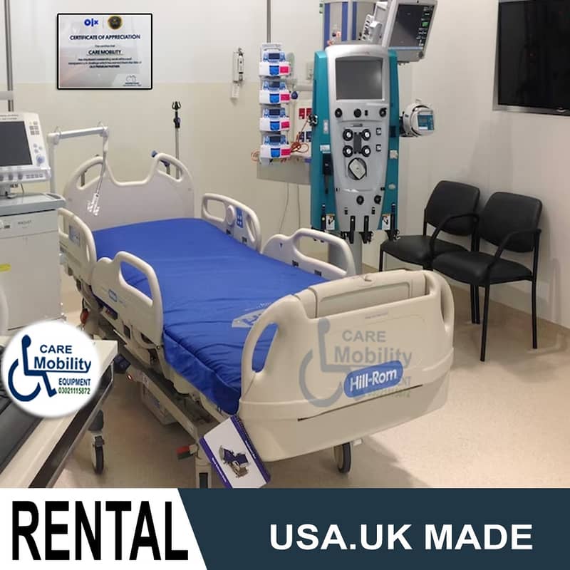 Surgical Bed , Hospital Bed , Patient Bed , Electric bed on Rent 4