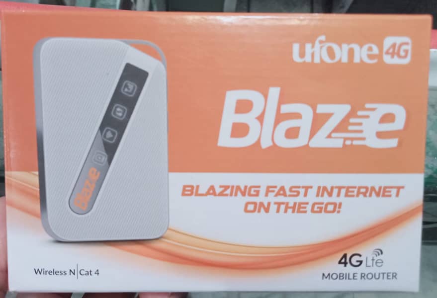 Ufone 4G Blaze. e Cheapest Rate 03-03-0.0. 0-7-6-8-6 0