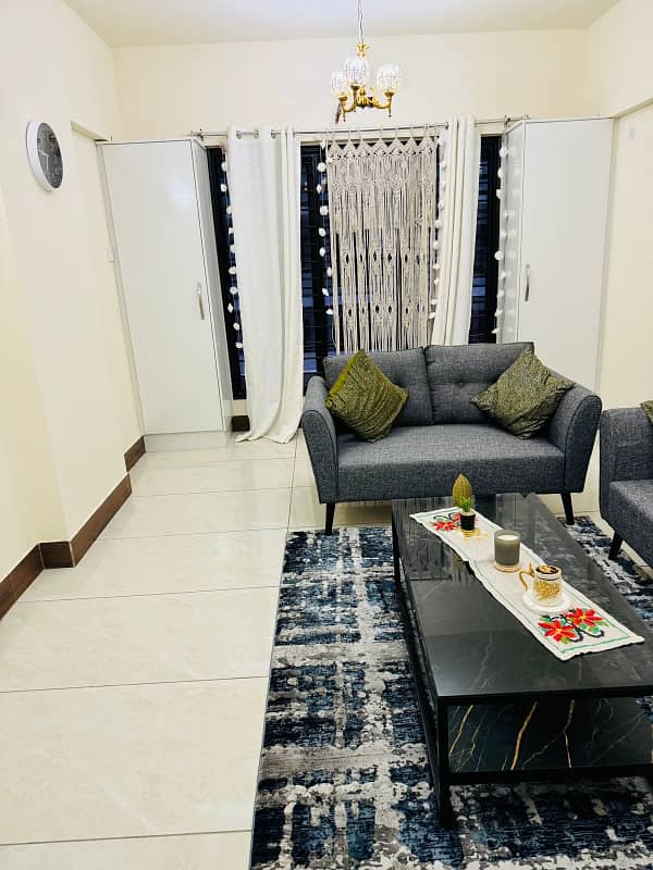 Full Furnished Apartment Saima Excellency 2200 Square Feet Flat In Gulshan-e-Iqbal Is Available 4