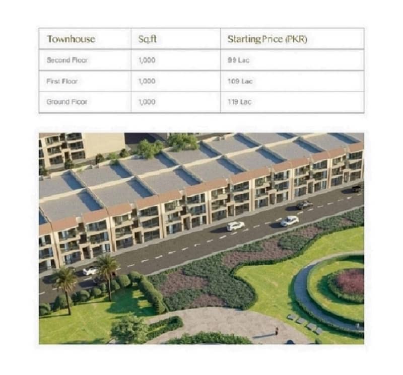 2 Bed Apartment Ground Floor For Sale In Easy Instalment Plan M8 Block B2 Lake City Lahore 3