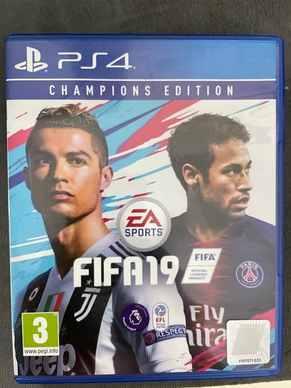 fifa 19 (ps4) (one time used) 0