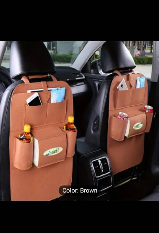 Organize your Car Auto Seat Back Organizer, 0