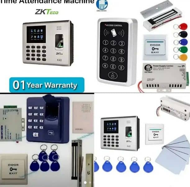 zkt Fingerprint Electric magnetic access Control drop door lock system 0