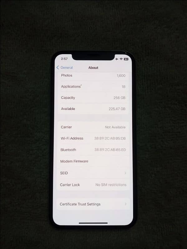 iPhone X - 256GB - NonPTA (Factory Unlocked) 2