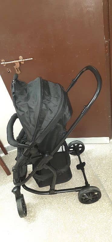 imported baby pram 3 in 1 car seat  10/10 condition 5