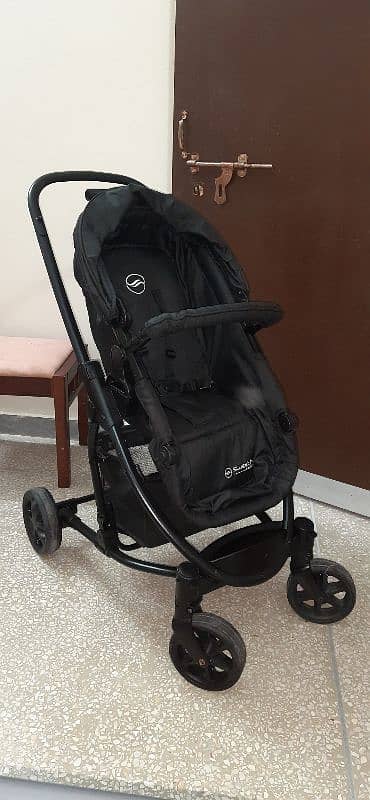 imported baby pram 3 in 1 car seat  10/10 condition 6