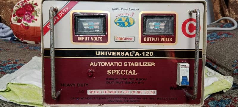 Automatic voltage stabilizer 7