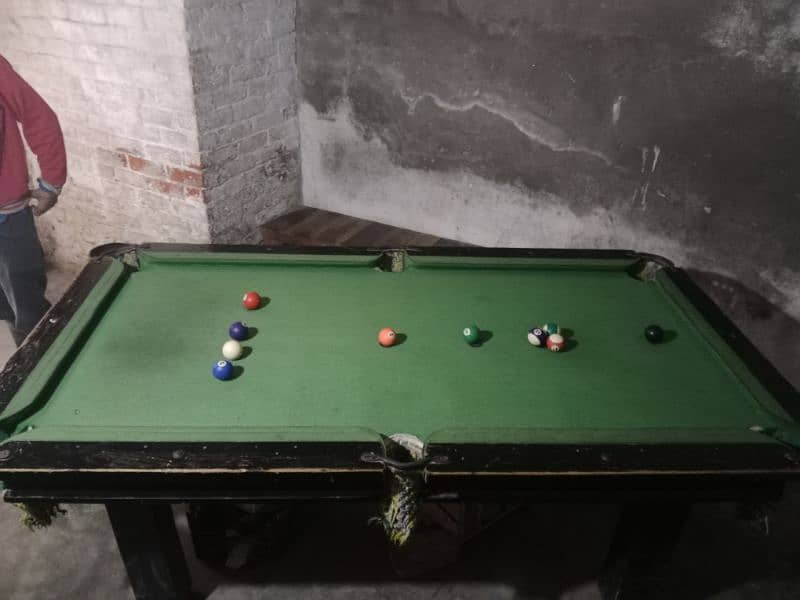 snooker table 2