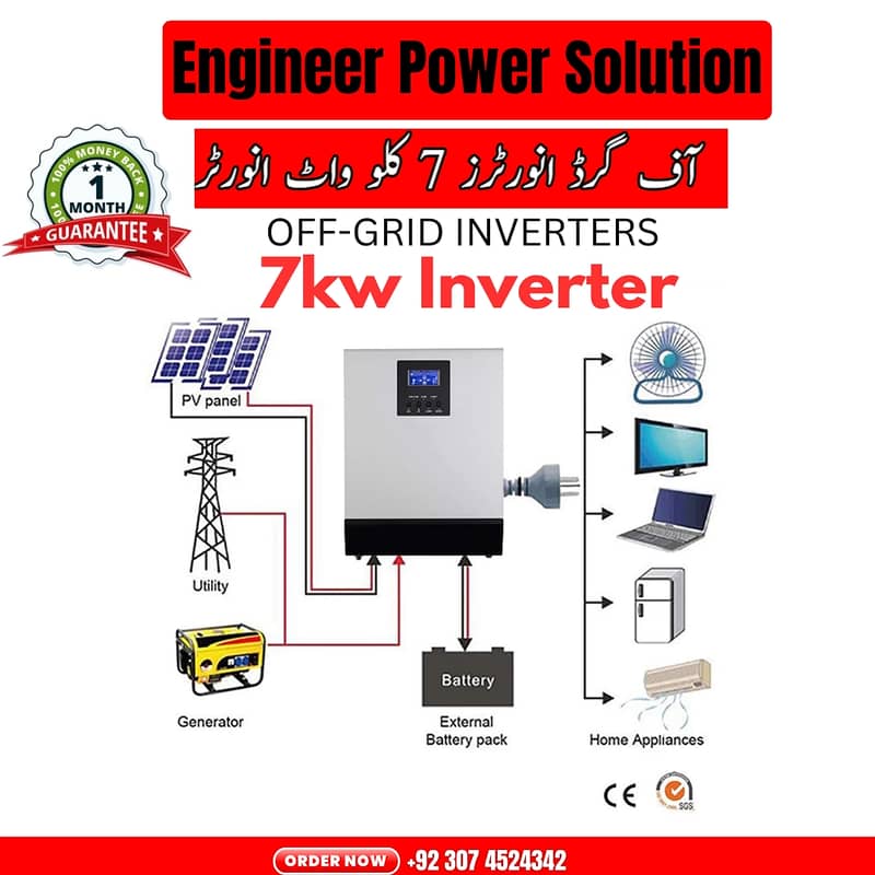 Solar Inverters Hybrid On Grid Off Grid inverter available for sale 0