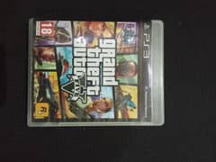 PS3 GTA V CD.