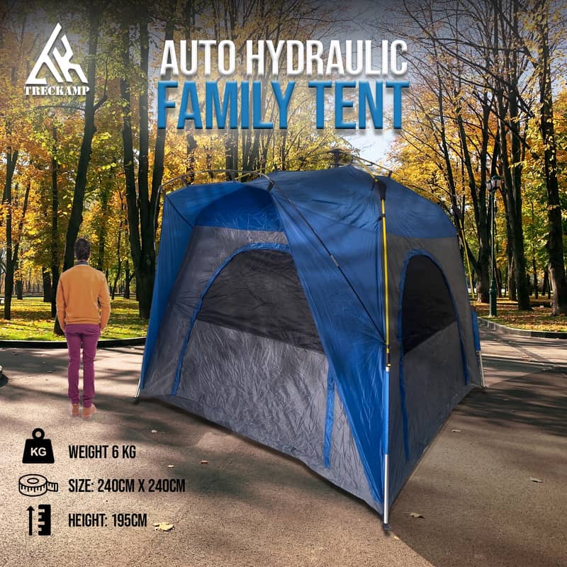 Treckamp Family Camping Tent 0