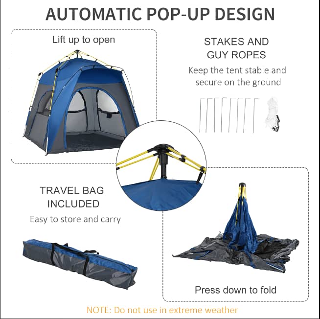 Treckamp Family Camping Tent 3