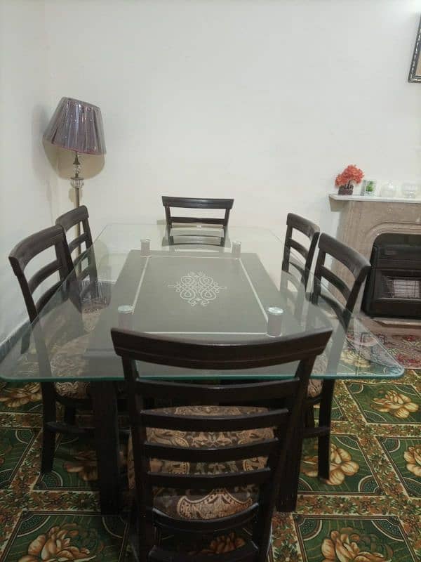 dining table 6 seeter 12