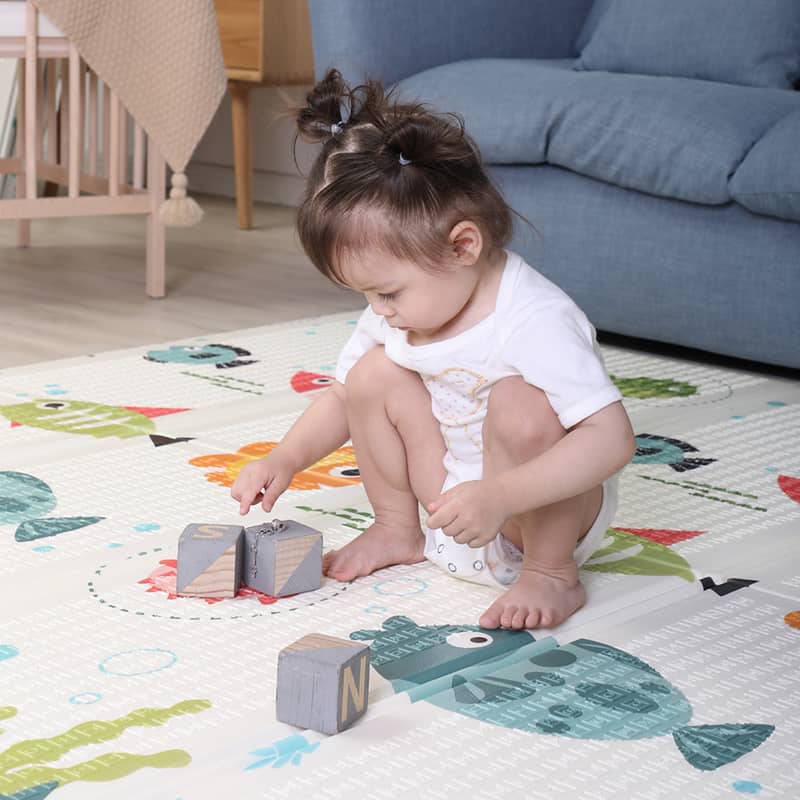 Baby Play Mat Thick and Comfy Best quality (size 6X6.5 feet) 3