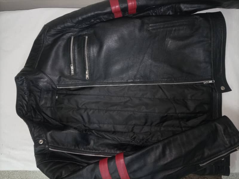 Black Cow Leather Jacket 0