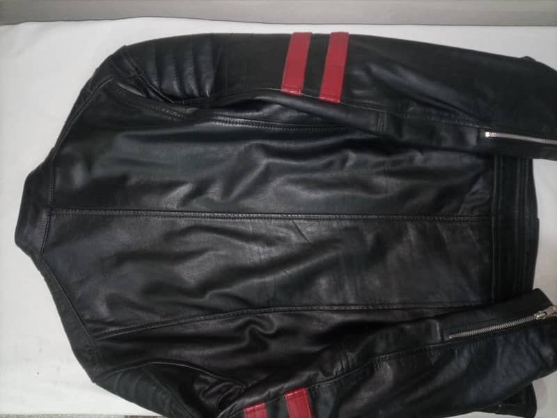 Black Cow Leather Jacket 7