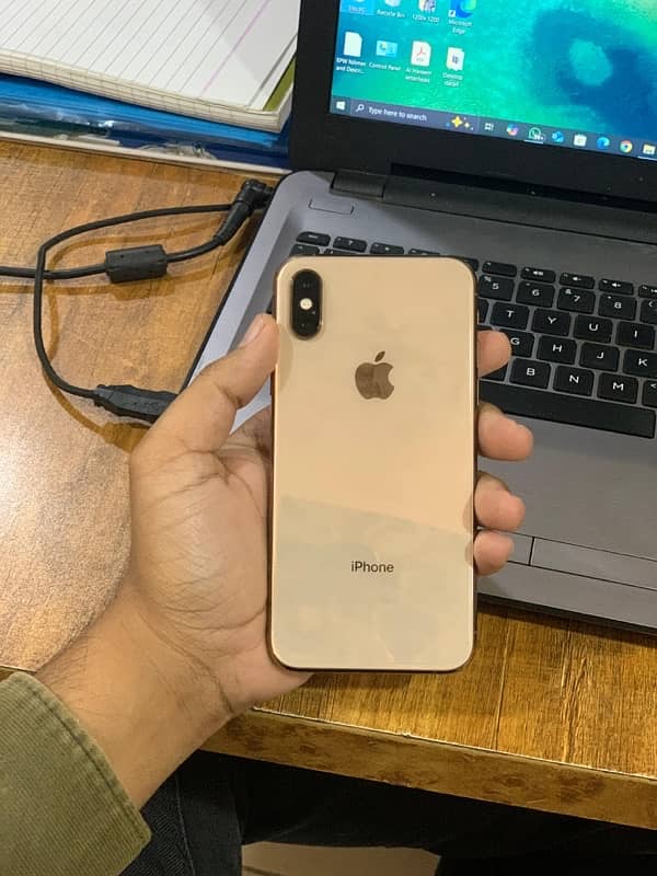 Iphone XS physical +Esim Pta Approved 64 gb 0