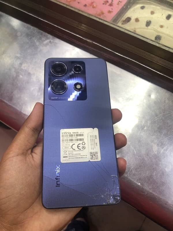 infinix note 30  with box charge 0