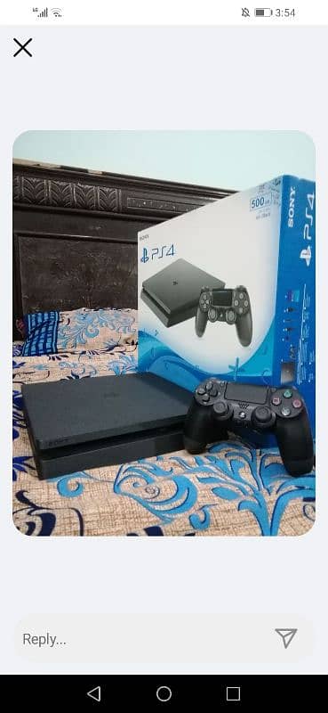 playstation 4 slim | ps4 slim 500 GB Almost new (one game) 0