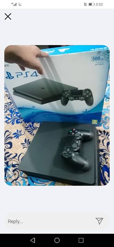 playstation 4 slim | ps4 slim 500 GB Almost new (one game) 1