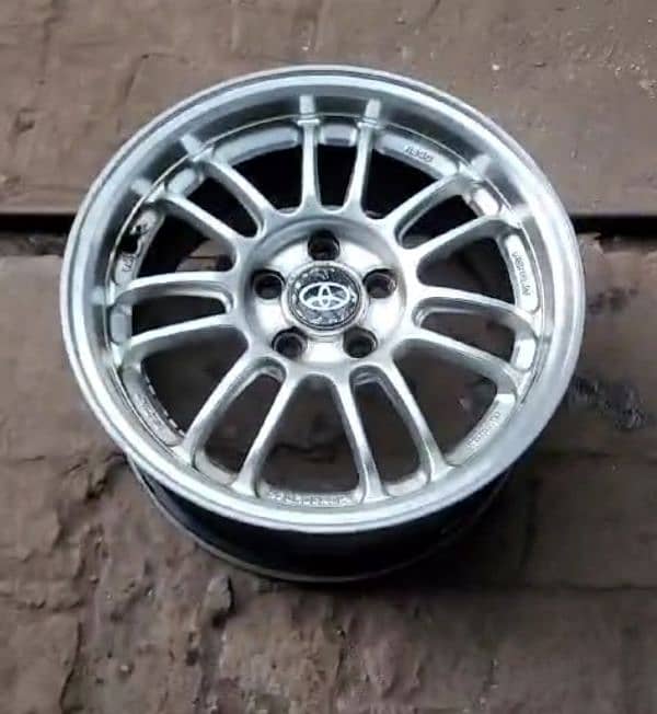 15" 5×100 pcd monoblock rims 1