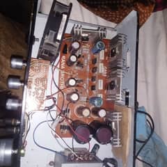 big power amplifier with coling fan