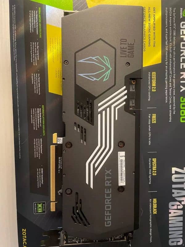 ZOTAC RTX 3080 Amp Holo EIDITION 2