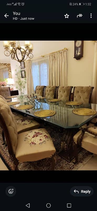 Luxury 10 Seater Dining Table 1