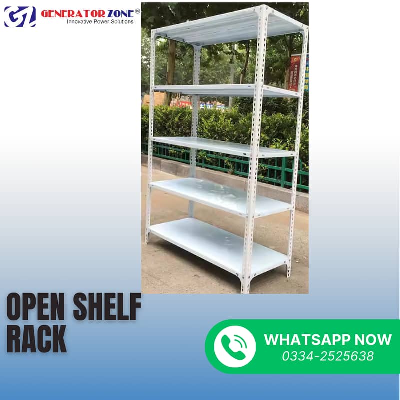 OPEN SHELVING RACKS 2