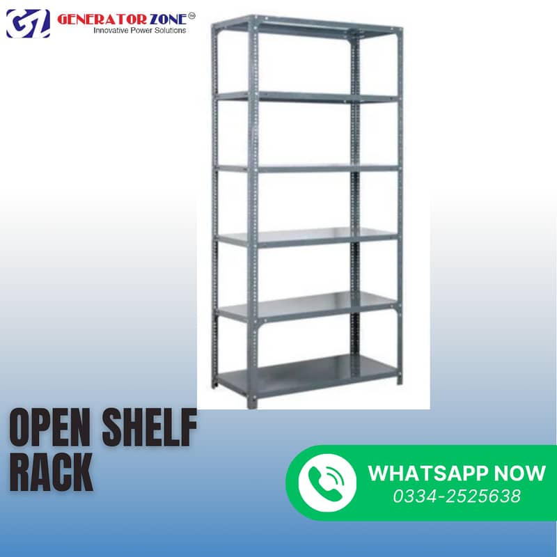 OPEN SHELVING RACKS 3