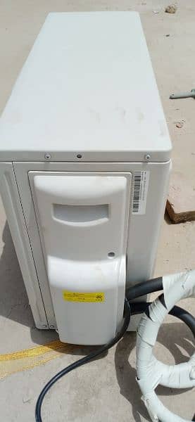 Hair 1.5 ton DC inverter heat and cooling good condition 1