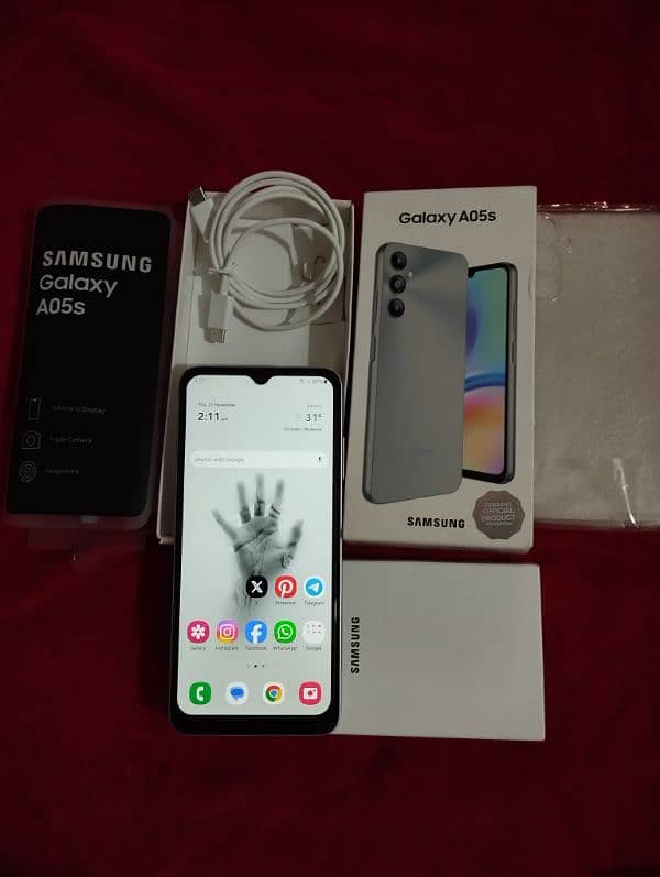 Samsung Galaxy A05s 4Gb Ram/128 Gb Rom,URGENT SELL,11 Months Warranty. 1