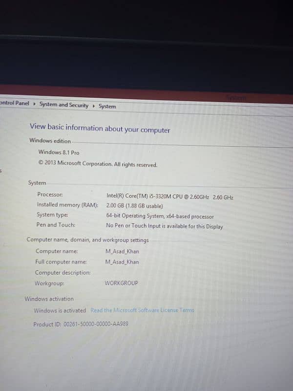 Dell Core i5 3rd Generation all ok Laptop 0