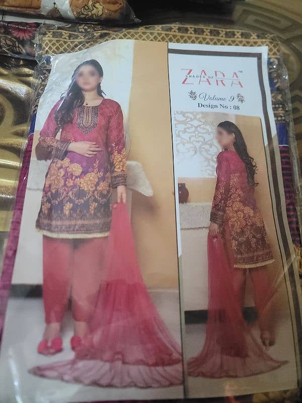 2 Pc Malai Fabric Suit 1