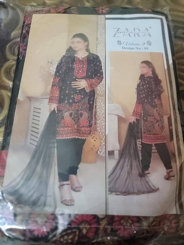 2 Pc Malai Fabric Suit 5