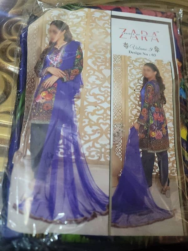 2 Pc Malai Fabric Suit 6