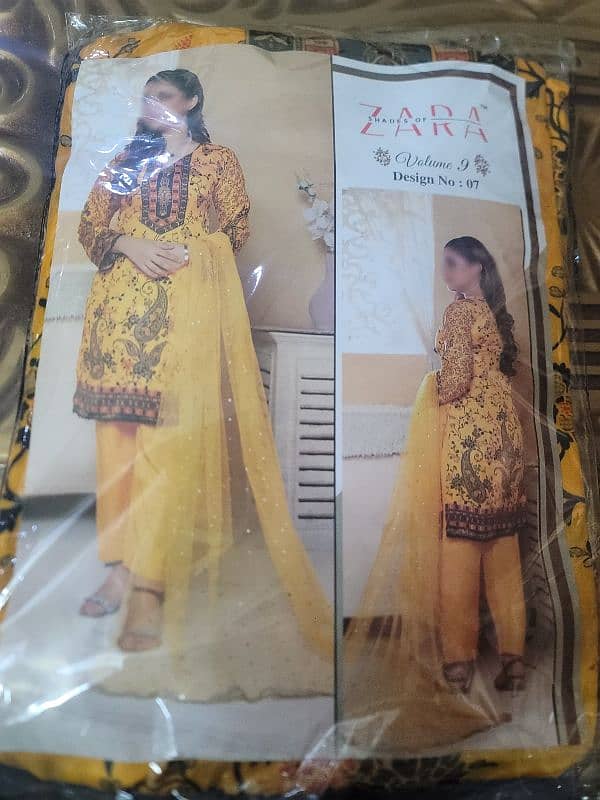 2 Pc Malai Fabric Suit 7