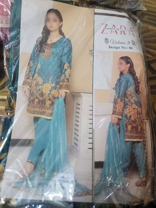 2 Pc Malai Fabric Suit 11