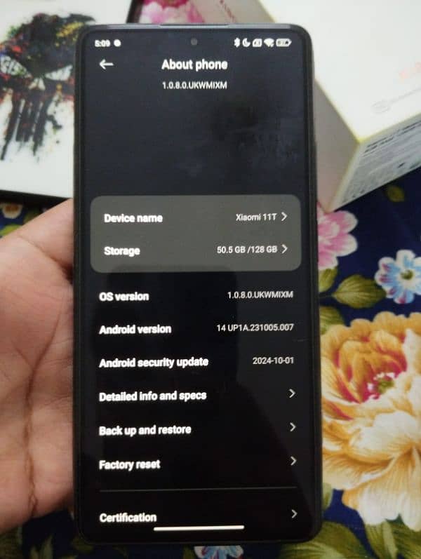 Xiaomi mi 11t 8 128 gb 7